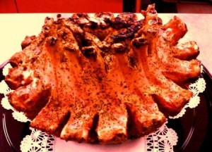 Pork Crown Roast - Seasoned & Seared - All Natural USDA Pork